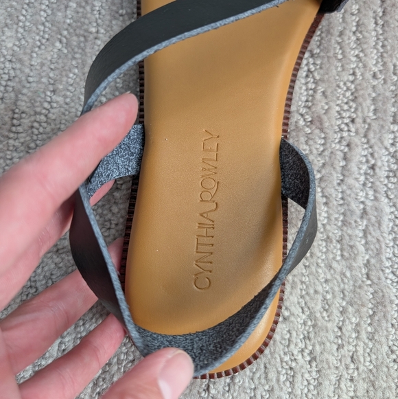 Black Cynthia Rowley Sandals - Picture 5 of 5